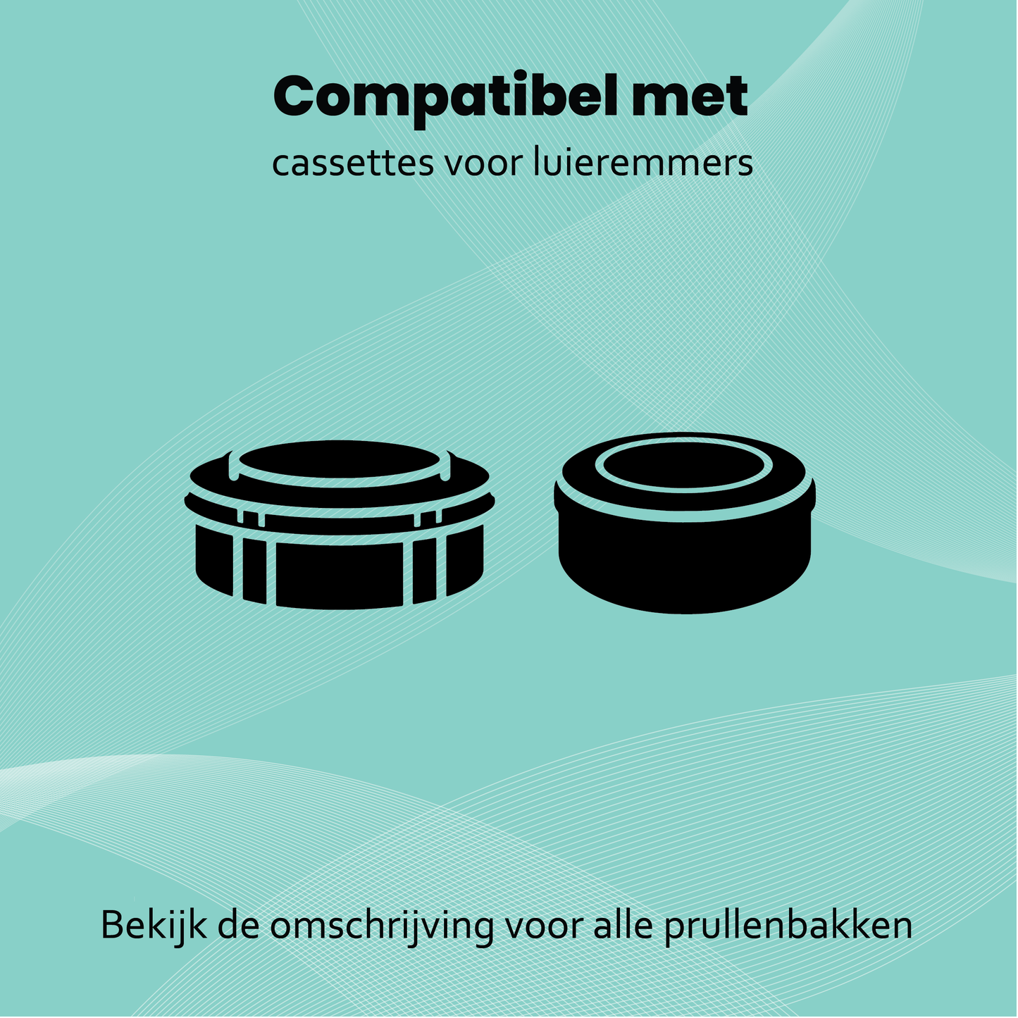 Strapper Odor Lock Afvalzakken voor Cassettes - Geschikt voor luieremmers van Tommee Tippee