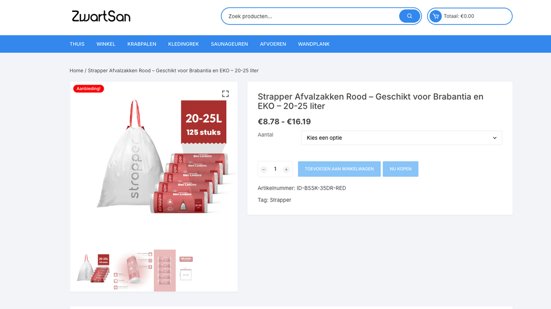 Waarschuwing: nepwebsites verkopen onze producten
