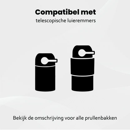 Strapper Odor Lock Afvalzakken 8L - Geschikt voor luieremmers van Chicco en We-Too